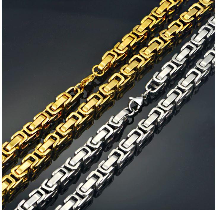 DEVIOUS Steel 8x8MM Byzantine Link Bundle | 930771