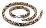 DEVIOUS Steel 8x8MM Byzantine Link Bundle | 930771