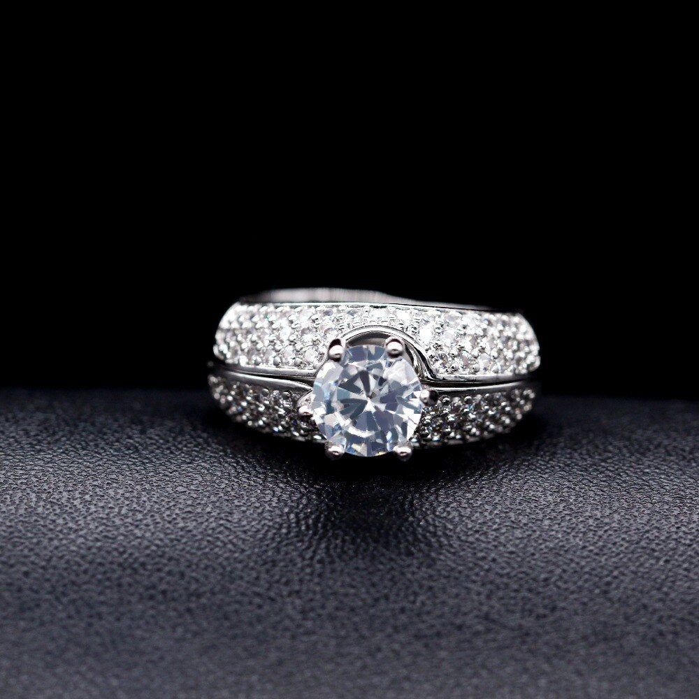 Women's Cubic Zirconia Ring | Elly's Sustainable Style