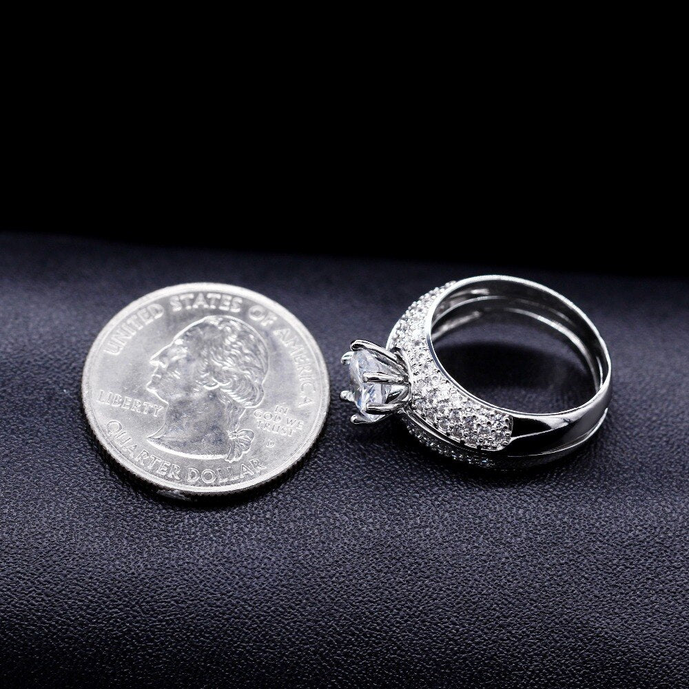 Women's Cubic Zirconia Ring | Elly's Sustainable Style