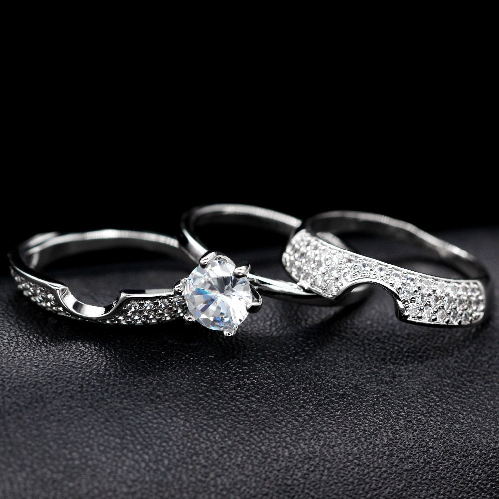 Women's Cubic Zirconia Ring | Elly's Sustainable Style